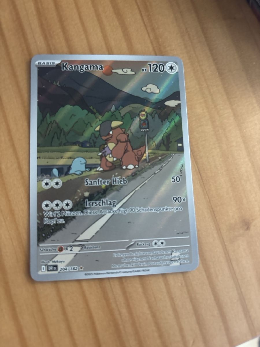 Cartoline: Kangama Ir, Ewige Rivalen – Usato da Bern venduto da Pokescherti