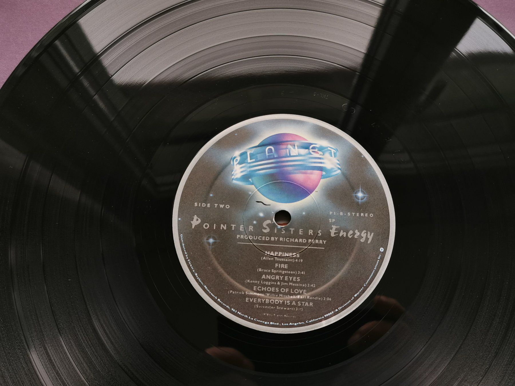 Dischi in vinile: Pointer Sisters – Energy  US 78 + Beilage – Usato da Ebikon venduto da kisuM 6