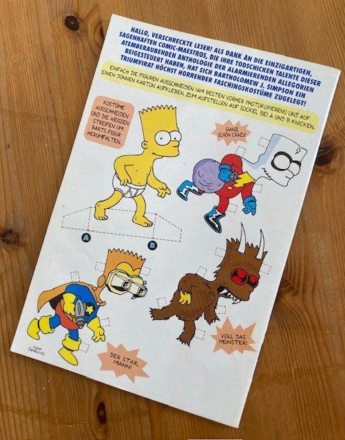 Fumetti: Simpsons Horror Show Comic Nr. 1 – Usato da Bassersdorf venduto da Fostex17 2