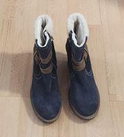 Bottines Daim  Tamaris bleu fourrées taille 41 
