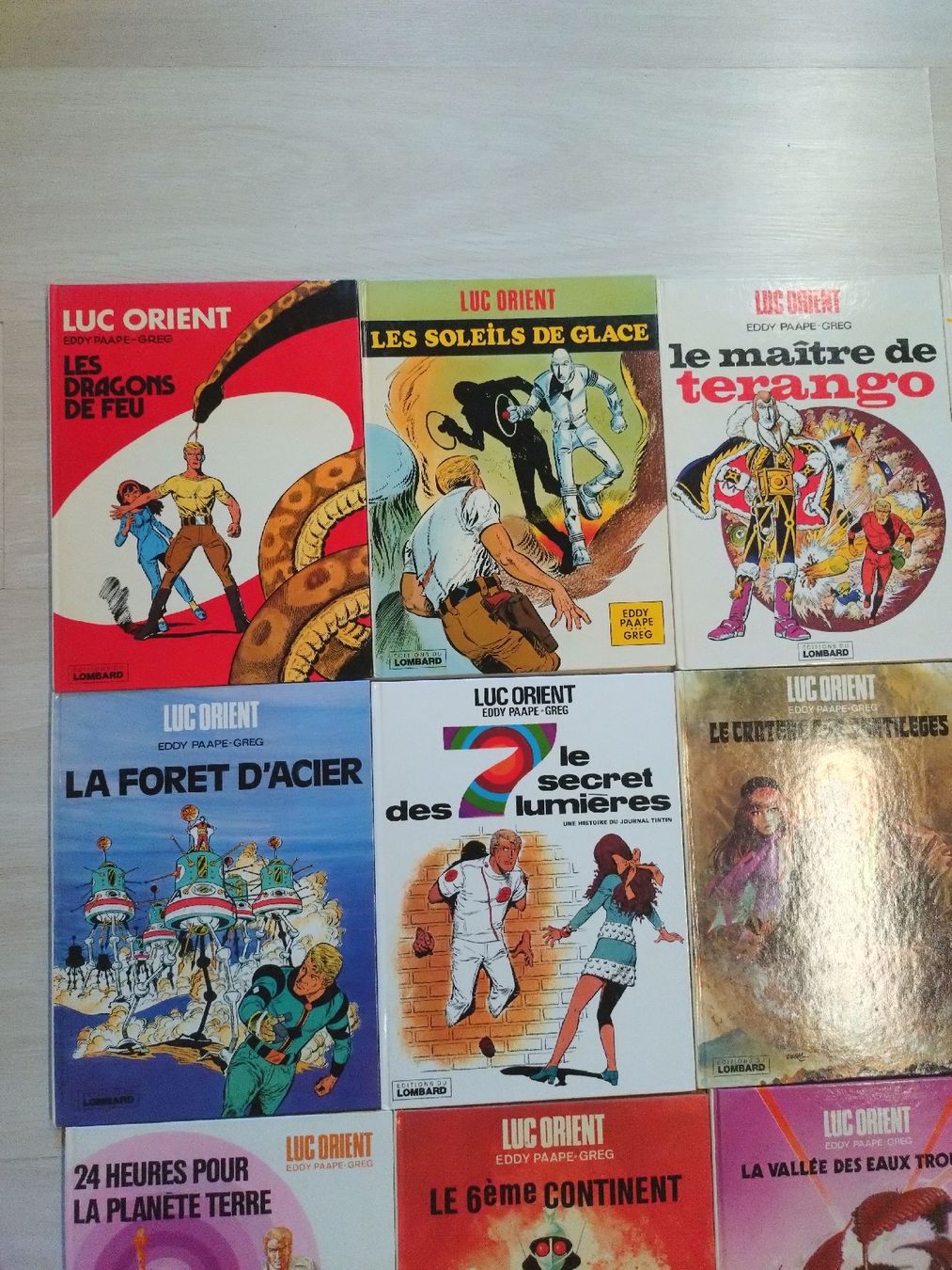 Fumetti: Luc Orient 1-16 dont EO TBE - – Usato da Farvagny-le-Grand venduto da LaCaverne 1