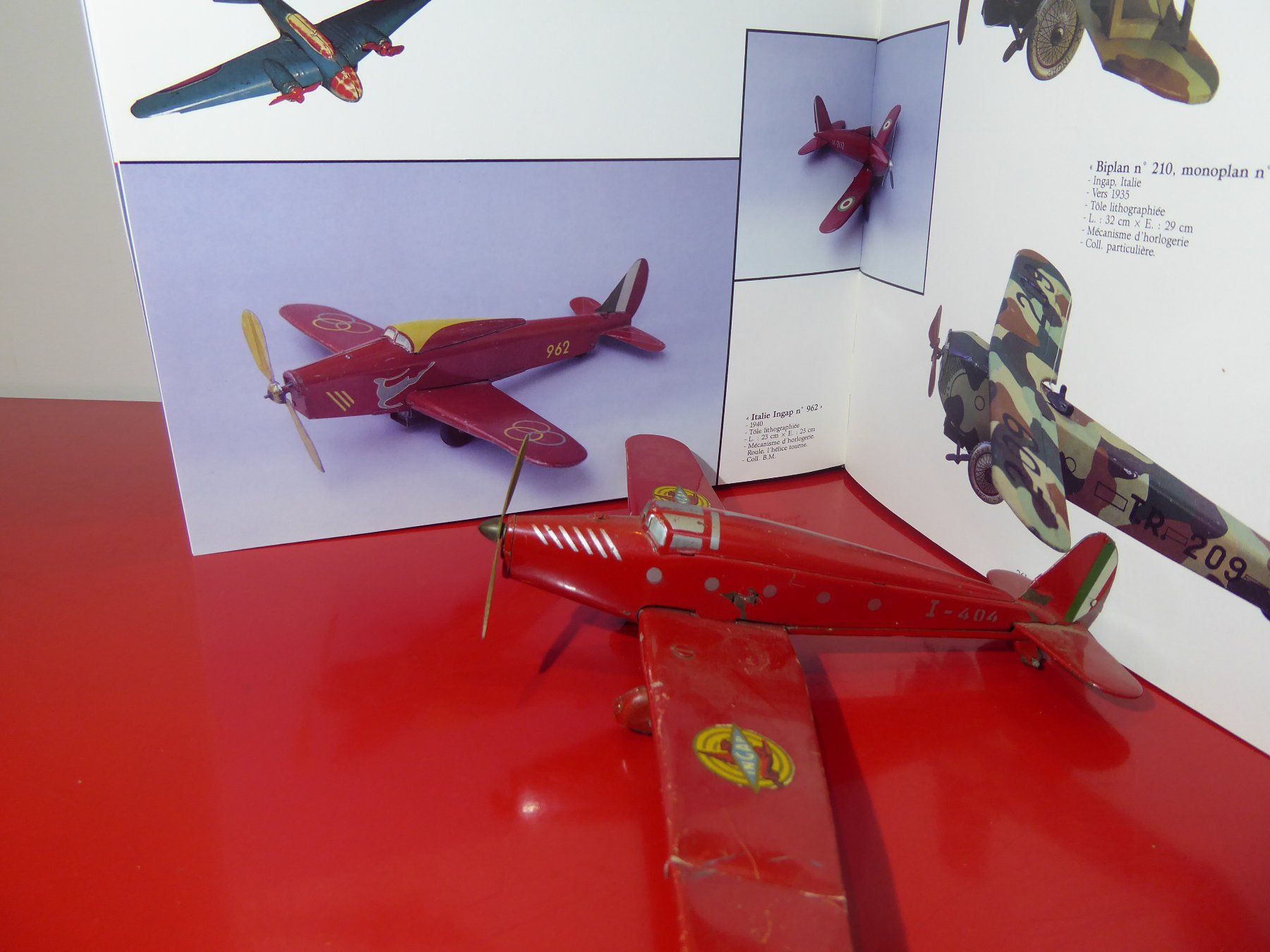 Modellbausätze & Standmodelle: Original Blechflugzeug Fa."Ingap" Italien 1940 – Gebraucht aus Aarau von didi512 4