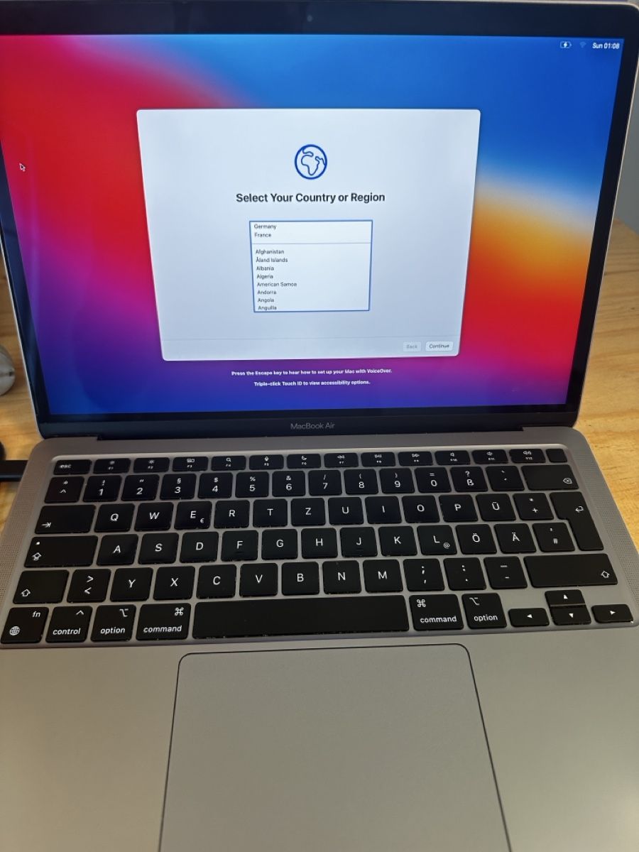 Apple Portables: Apple MacBook Air M1 – D'occasion à Adliswil par kaischmid