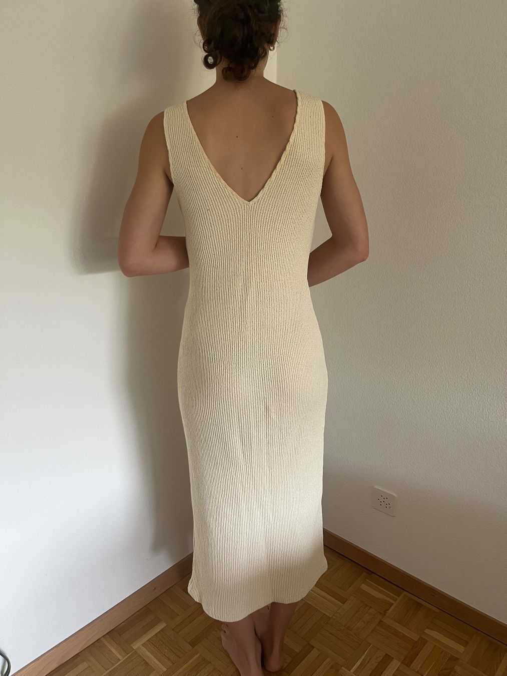 Massimo Dutti Vestiti: Weisses Massimo Dutti Strickkleid - XS – Usato da Zürich venduto da giu_j77x 2