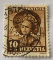 PRO JUVENTUTE  BRIEFMARKEN GESTEMPELT   