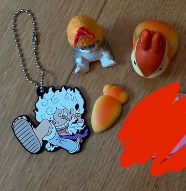 Statuette: One piece - mofusand bunny figure keychain – Nuovo (secondo la descrizione) da Petit-Lancy venduto da yoo_jm8h 1