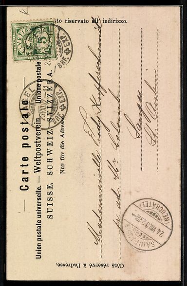 Cartoline postali: AK Basel, Neues Rathaus – Usato da Berlin venduto da bartko-reher 1