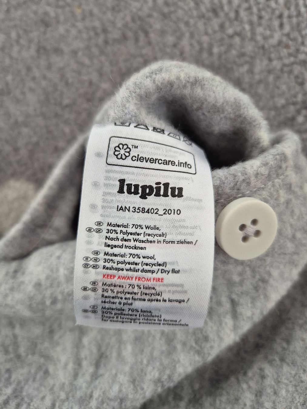 Tute: einteiler wolle grösse 86/92 – Nuovo (secondo la descrizione) da Triengen venduto da Nina_h_90 1