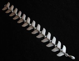 Taucher Schmuck: Armband Walfluke 925er SILBER - NEU -