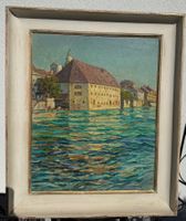 Oscar Nussio (1899-1976) - Solothurn Ölgemälde!