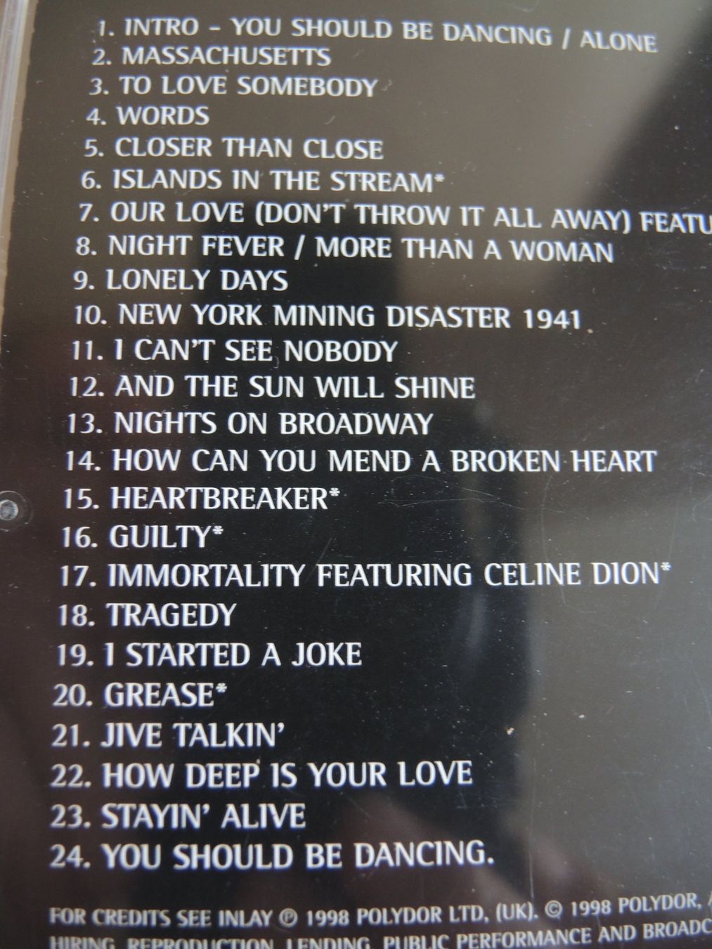 CD: Bee Gees - One Night Only CD - 24 Tracks – Usato da Rorschach venduto da maeck8 2