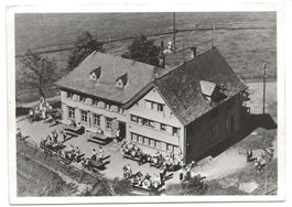 Gasthaus Gäbris ob Gais (AR) Flugaufnahme um 1950