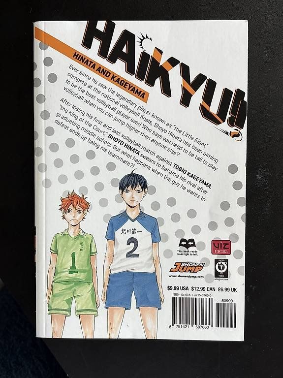 BD: Haikyuu Manga 1 English – Neuf (Voir description) à Matten b. Interlaken par anisaarunno 1