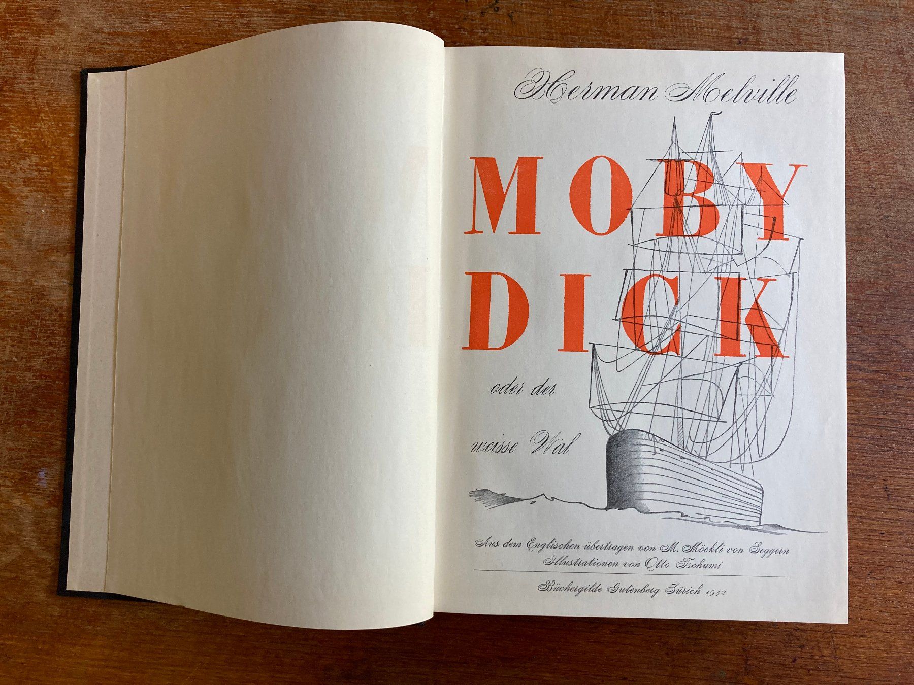 Libri: Moby Dick – Usato da zürich venduto da Tombola8 1