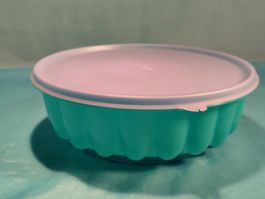 Tupperware Puddingform, Grün-lila, gross