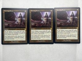3x Keening Stone Magic Karten, Neuwertig, Schnäppchen 🤩