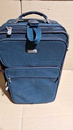 Kompakter Trolley/Rollkoffer in Dunkelblau - Top Zustand!