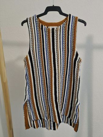 Top Zara en crochet S