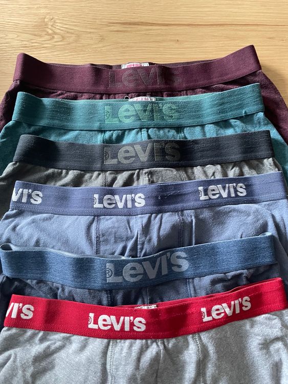 Lot de 6 boxer Levis taille M Acheter sur Ricardo