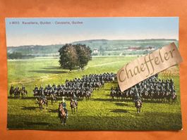 Alte Ansichtskarte Kavallerie Guiden - Cavalerie, Guides