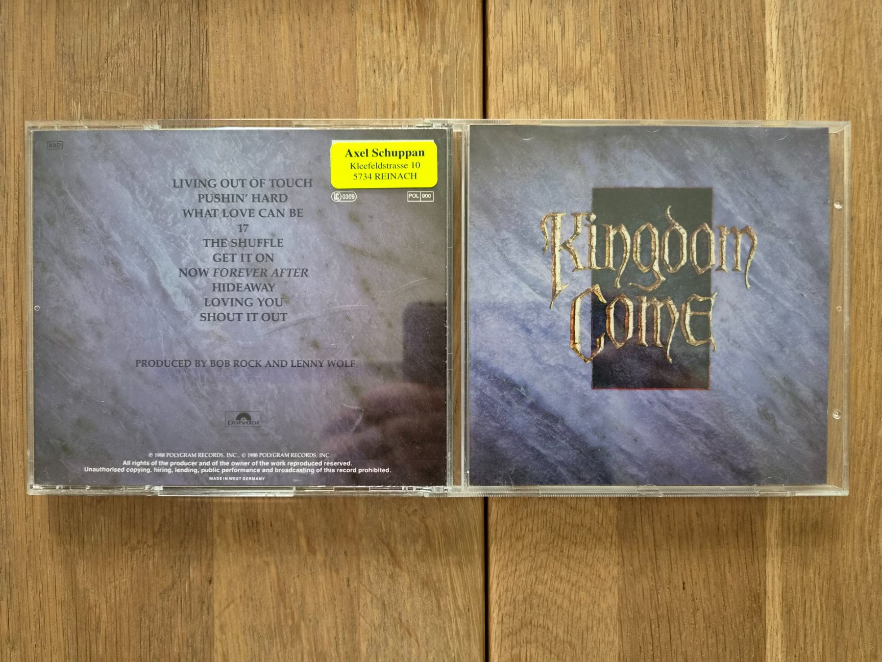 CDs: CD Kingdom Come - Kingdom Come, 1988 – Gebraucht aus Nebikon von Harley-Davidson01