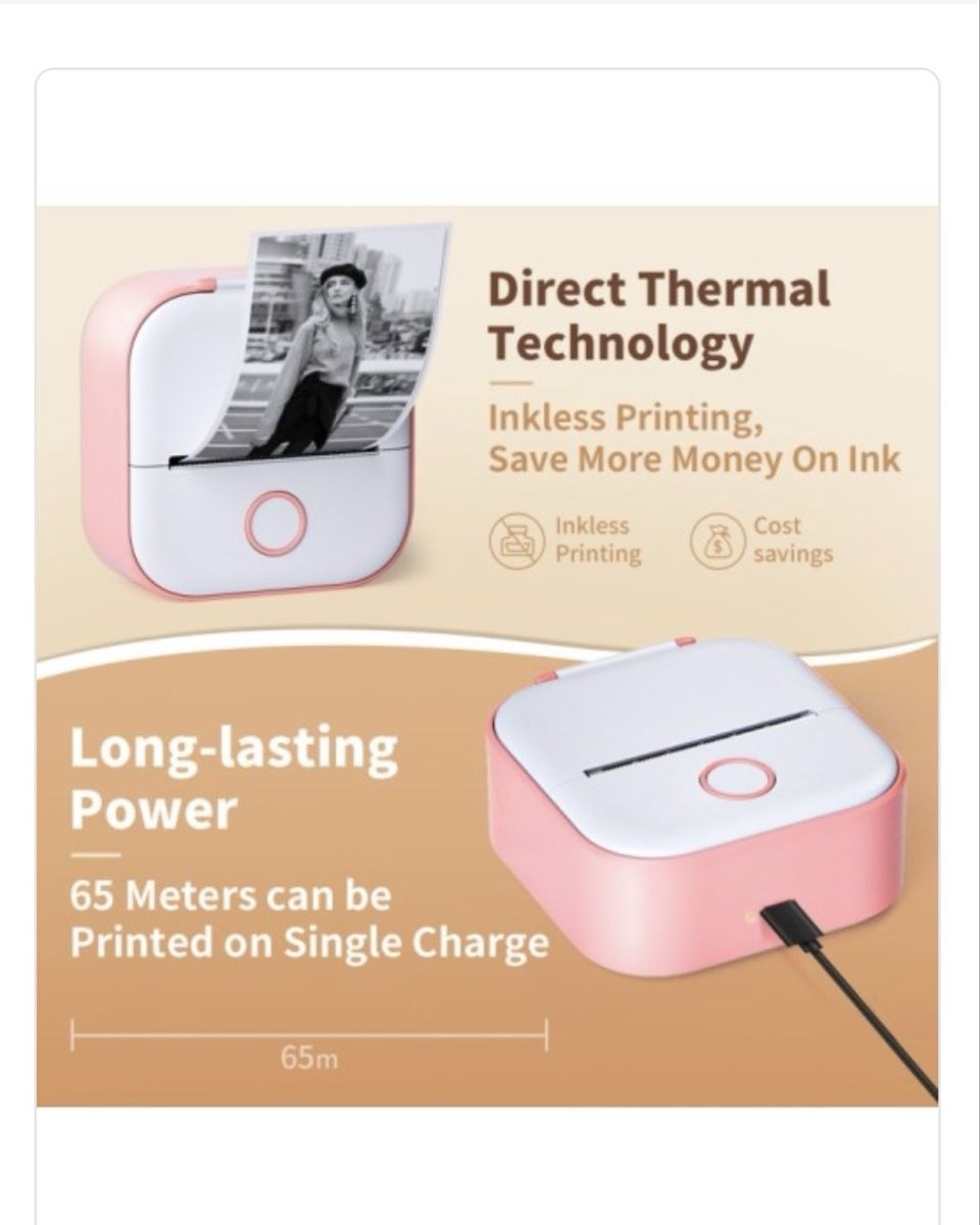 Stampanti: Mini-Printer pink – Usato da St. Gallen venduto da lea_s7vh 2