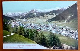 Davos vom Gemsjäger gesehen - AK