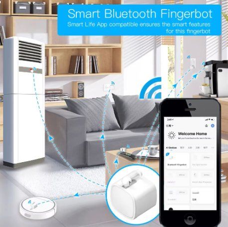 Interruttori: Smarter Fingerbot: Mach Dein Zuhause smart! – Usato da Basel venduto da thecanfusedplace 2