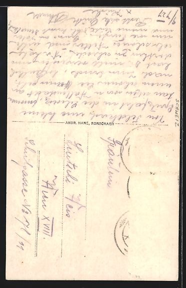 Cartoline postali: AK Buchs, Ortsansicht aus der Vogelschau – Usato da Berlin venduto da bartko-reher 1
