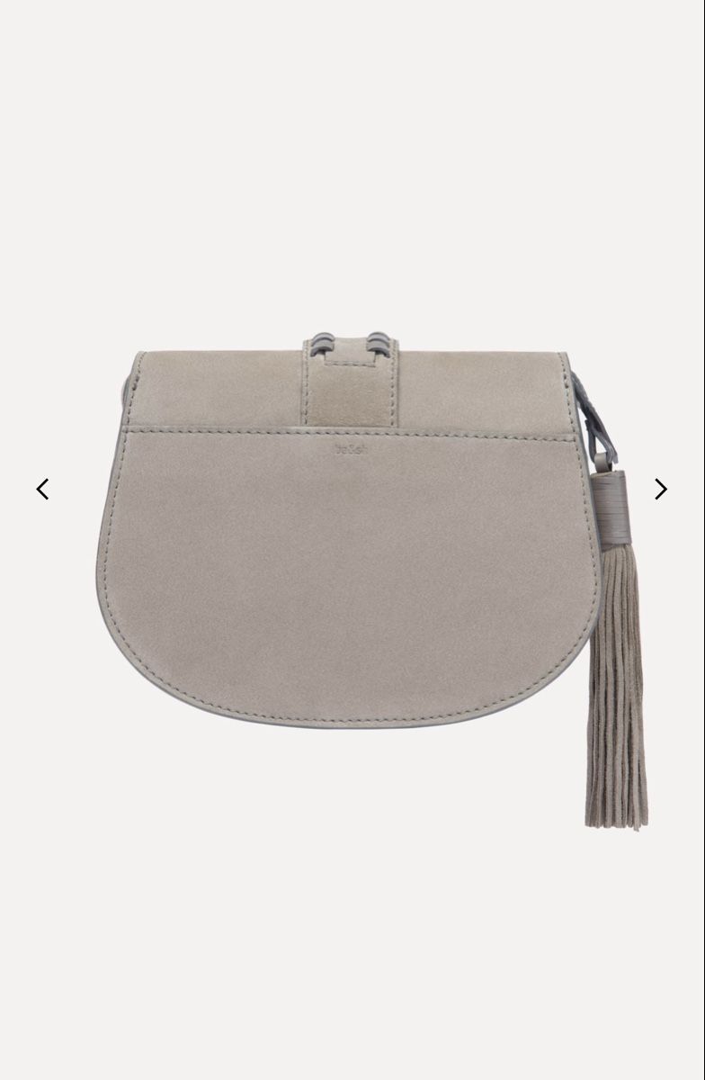 Ba&Sh Borse da donna: Sac Ba&sh en daim gris taupe – Usato da Genève venduto da Chi1206 2