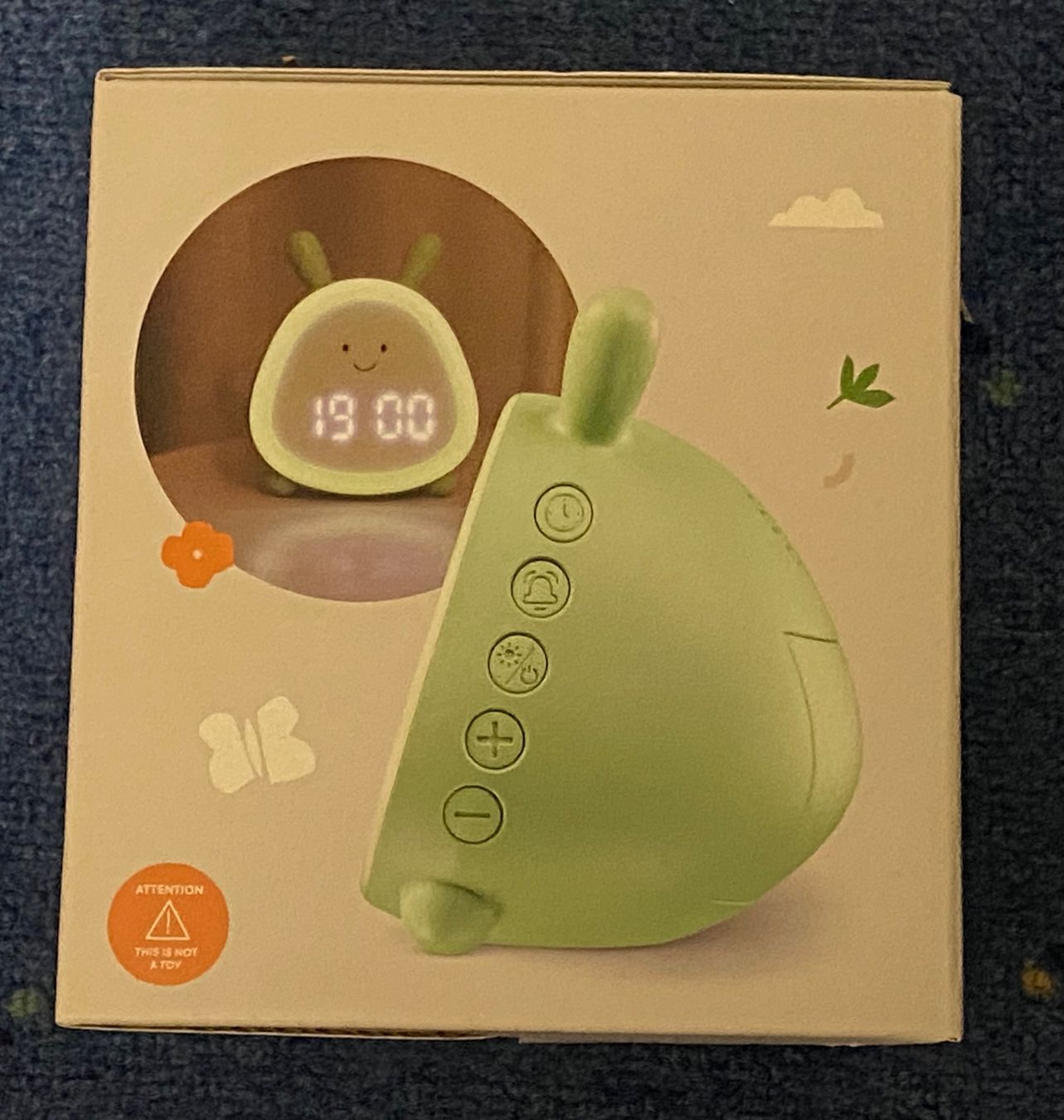 Coop Sveglie: Coop Raupe Kinder - Wecker, neu – Nuovo e nell'imballaggio originale da Dietlikon venduto da sepiwaku 1