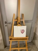 Staffelei aus Holz