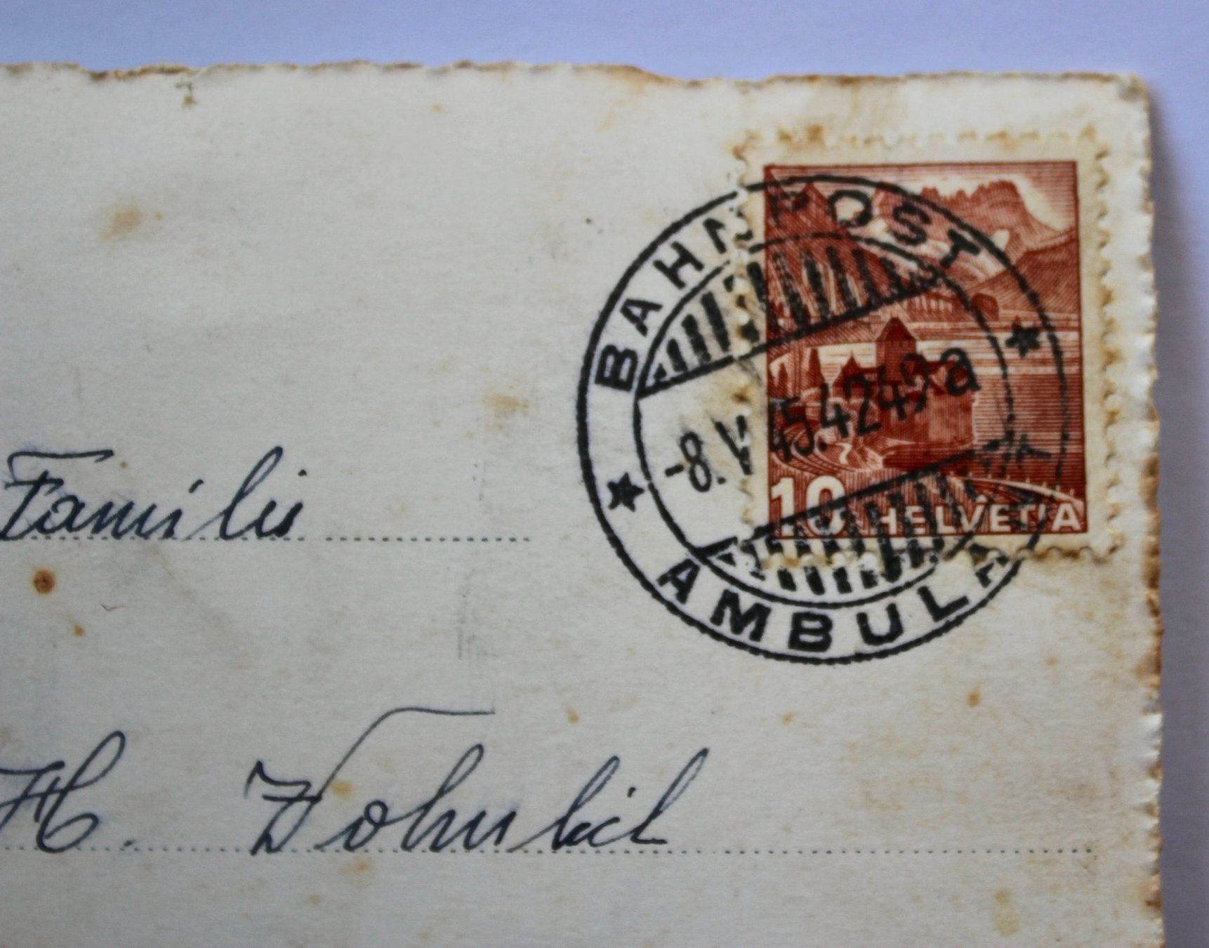 Ansichtskarten: Volière St.Gallen vor 80 Jahren – Gebraucht aus Altstätten SG von alpalfa 2