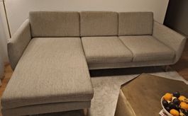 Ikea 3er-Sofa mit Récamiere