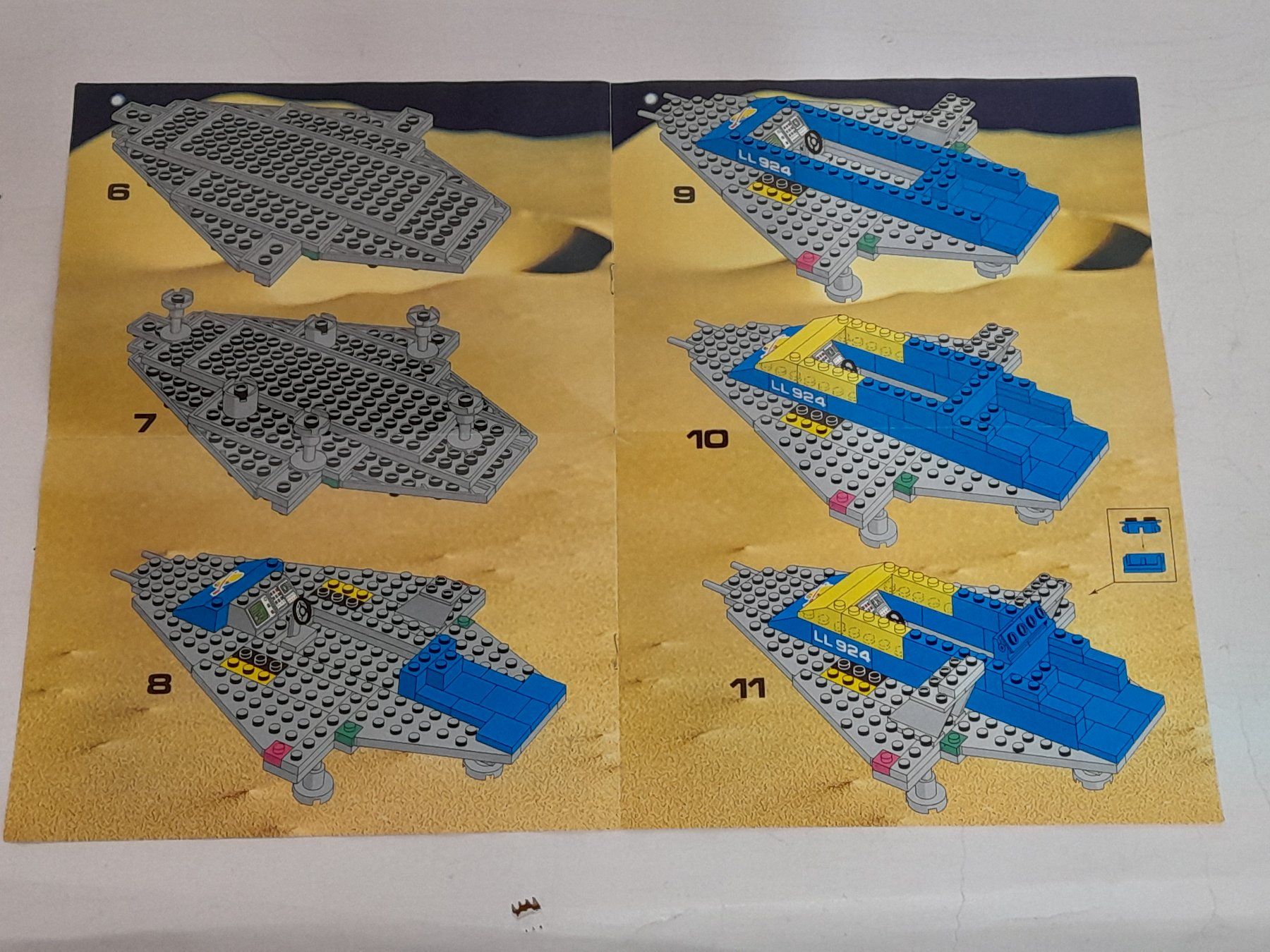Lego Giocattoli: Lego Legoland Space 924 Space Cruiser – Usato da Derendingen venduto da Boeni80 5