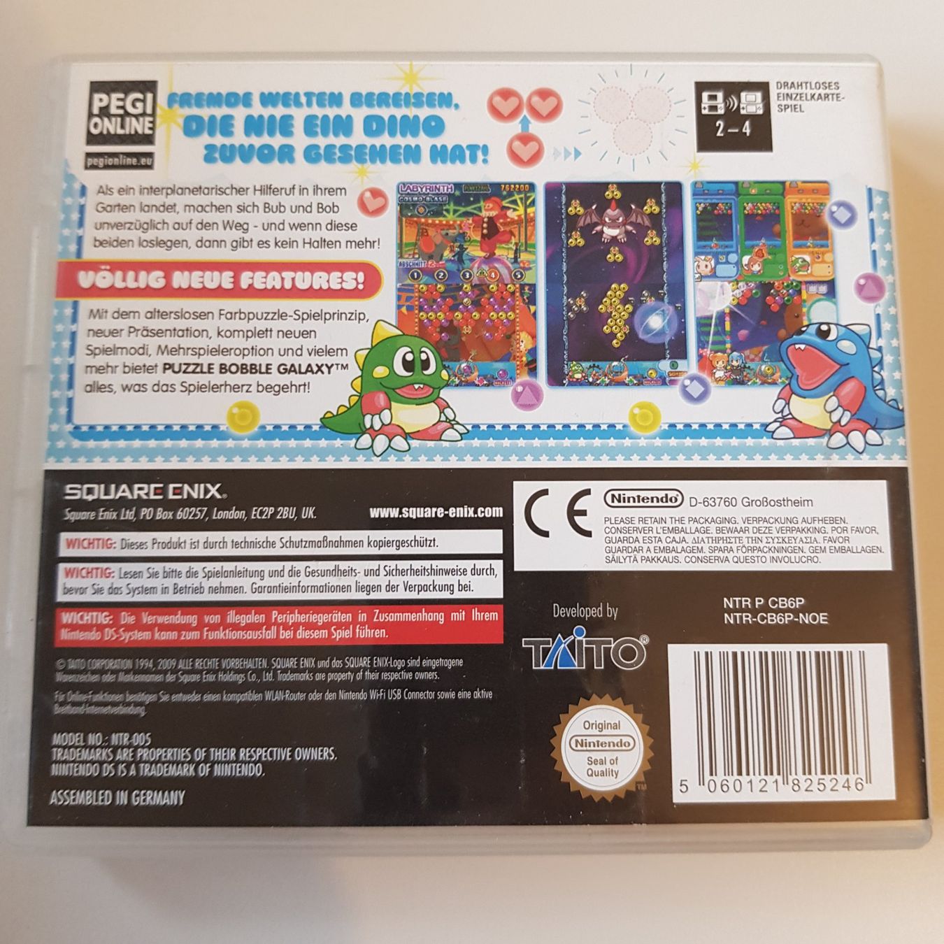 Nintendo Giochi: Puzzle Bobble Galaxy /DS – Usato da Münchenstein venduto da 2DGames 1