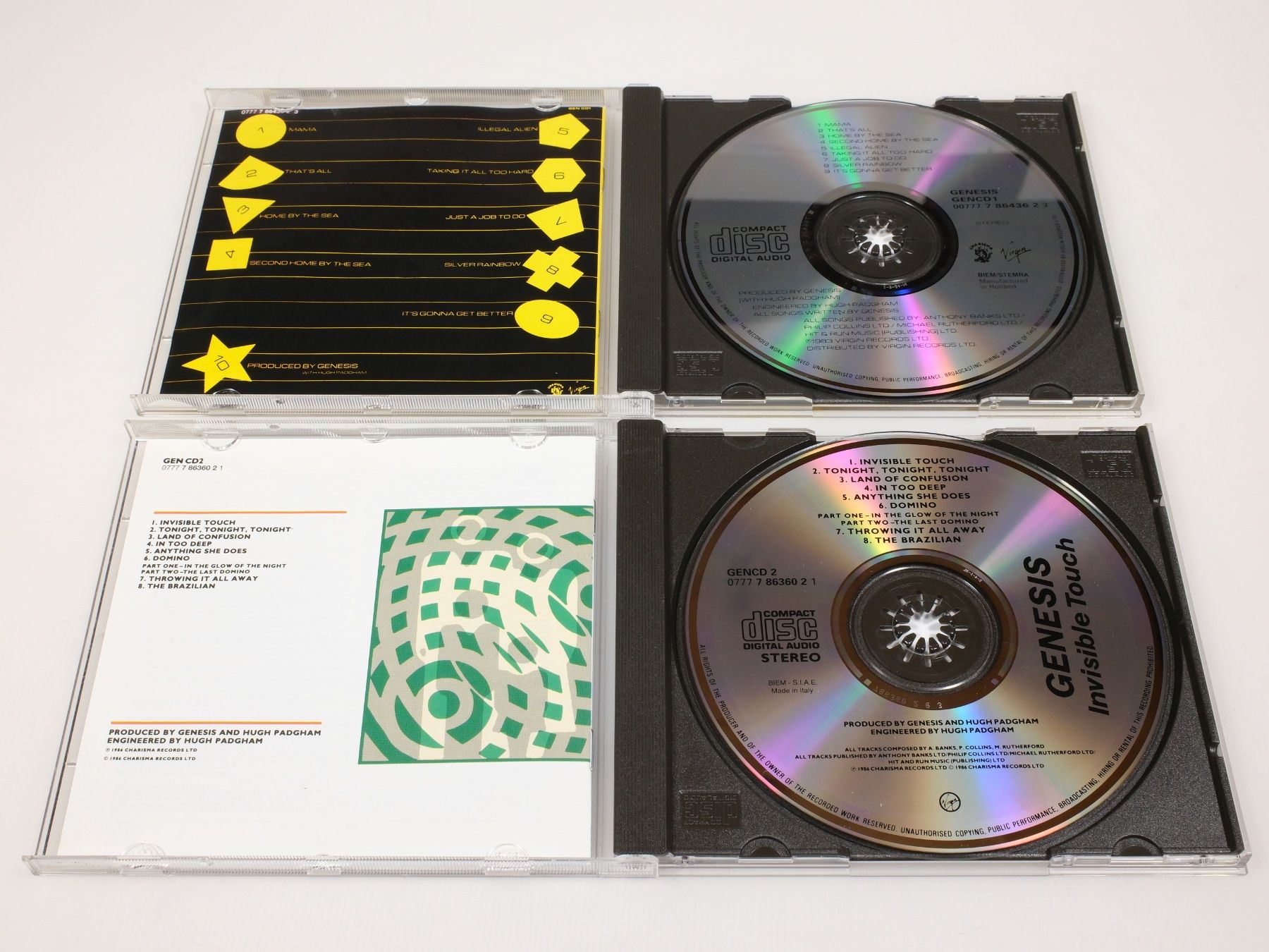 CD: GENESIS (12 CDs) – Usato da Lobsigen venduto da Markus_Haenggi_Bern 4