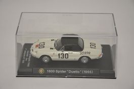 Alfa Romeo 1600 Spider Duetto 1966, 1:43