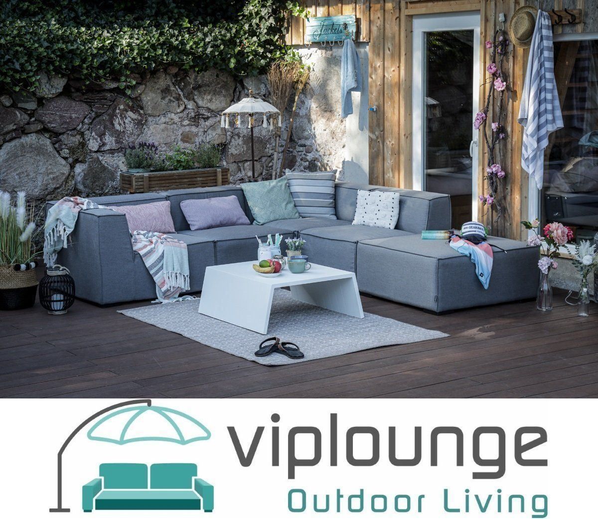 Viplounge Divani: Lounge Outdoor 100% wetterfest – Nuovo e nell'imballaggio originale da Uznach venduto da viplounge 2