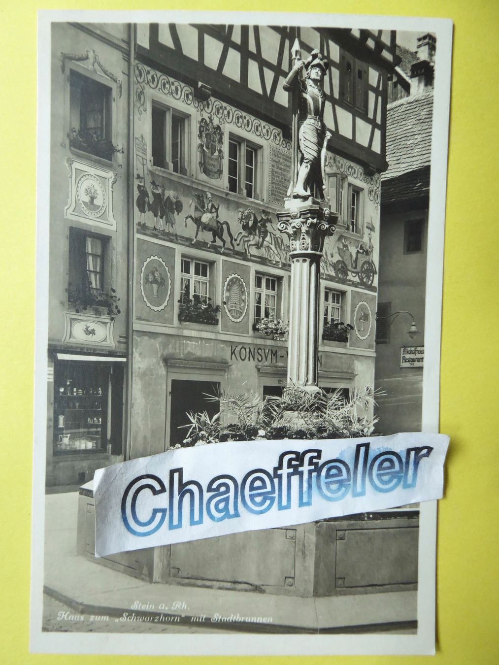 Cartoline postali: Stein am Rhein – Nuovo (secondo la descrizione) da Zürich venduto da Chaeffeler