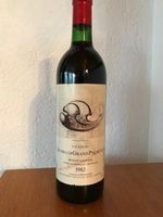 "Château Dutruch Grand Poujeaux", Moulis 1983; Ap. Moulis