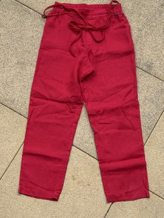 Pantalon en lin Nile