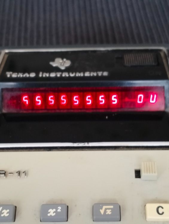 Texas Instruments TI-1726 Taschenrechner - Blau Display 1 Zeile, Praktisch Für Unterwegs