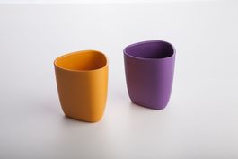 ekoala eKuà 2 Gläser/Verres Orange/Violett