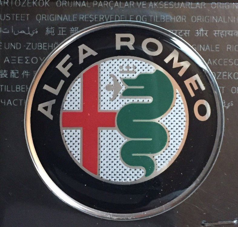 Alfa Romeo 3D Sticker Aufkleber 40mm (Art. 21836) (Neu und ...