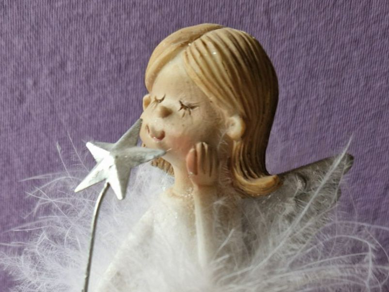 Toutes les décorations: Engelfigur mit Stern, neu – Neuf (Voir description) à Nänikon par kriki 4