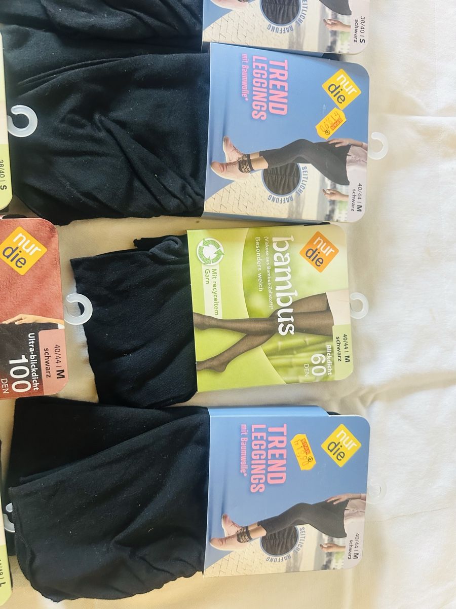 Leggings: Trend Leggings mit Baumwolle 83-40 oder 40-44 – Nuovo (secondo la descrizione) da Dietikon venduto da moradi24 3