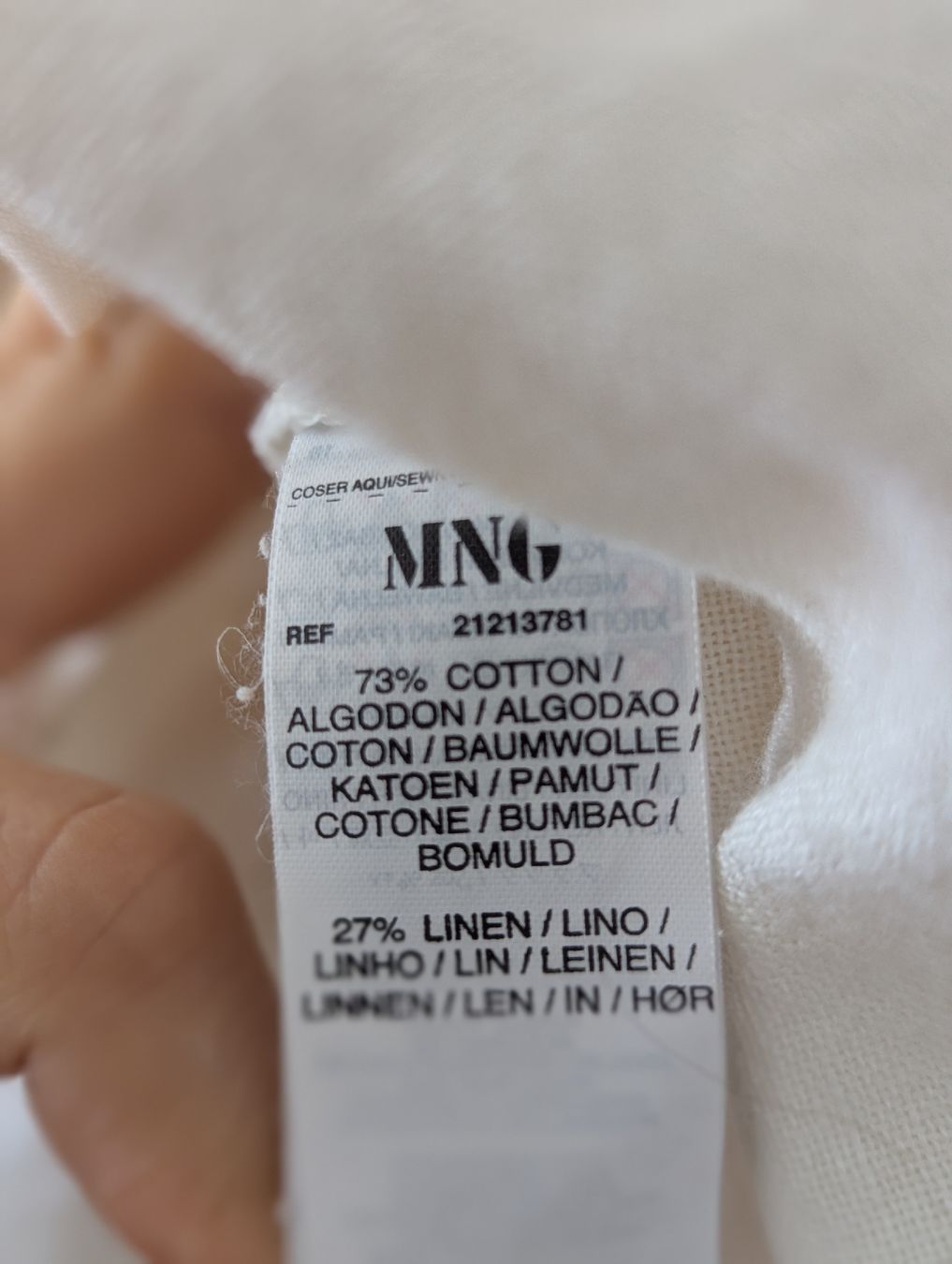 Mango Camicette: Leinenbluse, Mango Suit, Grösse 38 – Nuovo (secondo la descrizione) da Zofingen venduto da Droni_A 7
