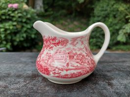 River Scenes Milchkännchen, Vintage Ironstone England
