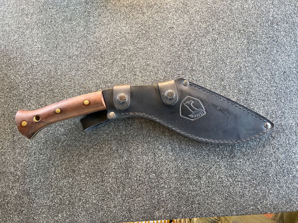 Haller Messer Taschenmesser Haller Taschenmesser Mit Damast Mit Olivenholz Griff In Braun,  1 St Taschenmesser Damastklinge Cs058b0h0